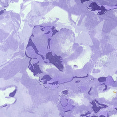 Bahaar Lilac Digital Floral Print Cotton Fabric