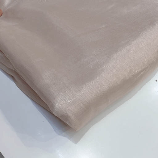 Dyeable Banaras Tissue - Water Gold