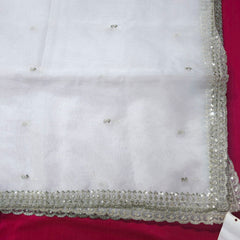 Dyeable Organza Dupatta