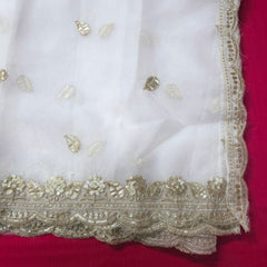 Dyeable Organza Dupatta