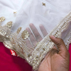 Dyeable Organza Dupatta