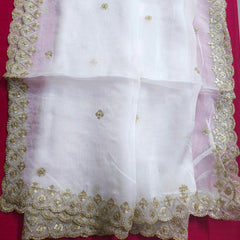 Dyeable Organza Dupatta