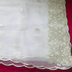 Dyeable Organza Dupatta