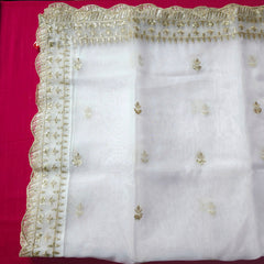 Dyeable Organza Dupatta