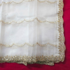 Dyeable Organza Dupatta