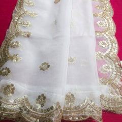 Dyeable Organza Dupatta