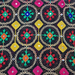 Black Phulkari Dupatta