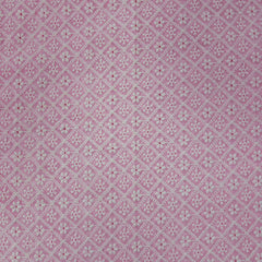 Embroidered Baby Pink Hakoba with Geometric and Floral Threadwork