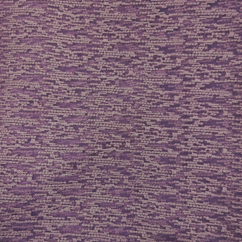 Embroidered Plum Dandy Net Fabric with Textured pattern