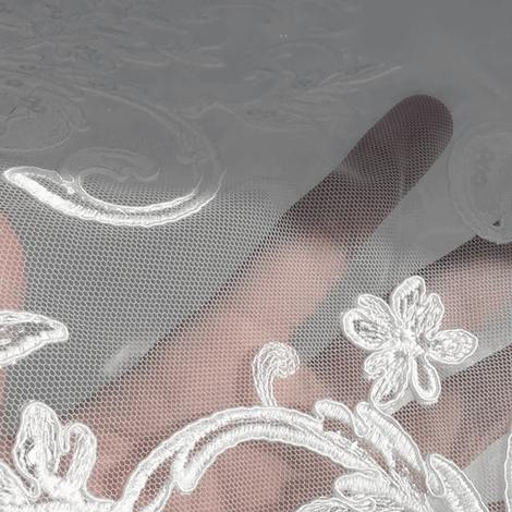 White Lacey Collection – Matching Woman