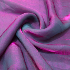 Purple & Pink Color Two - Tone Soft Organza