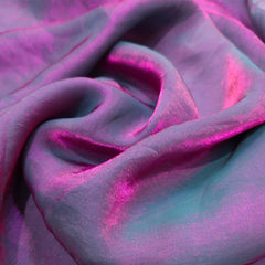 Purple & Pink Color Two - Tone Soft Organza