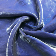 Navy Blue Color Two - Tone Soft Organza