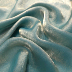 Teal Green Color Two - Tone Soft Organza