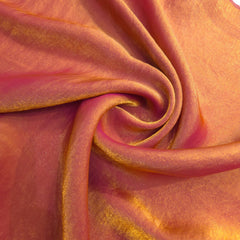 Orange& Color Two - Tone Soft Organza