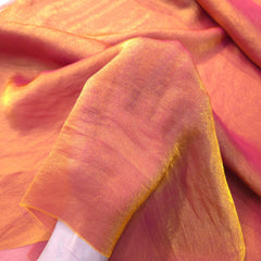 Orange& Color Two - Tone Soft Organza