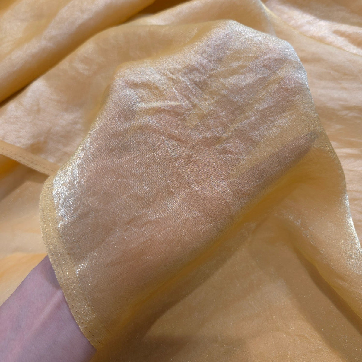 Soft Golden Two - Tone Soft Organza