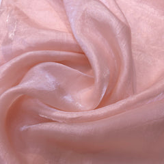 Peachy Pink Two - Tone Soft Organza