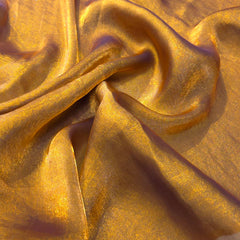 Metallic gold  Color Two - Tone Soft Organza
