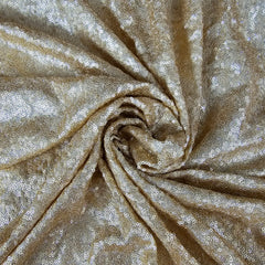 Barkha Light-in Weight Golden Sequins Georgette Fabric