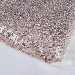 Barkha Light-in Weight Peach Sequins Georgette Fabric