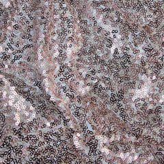 Barkha Light-in Weight Peach Sequins Georgette Fabric