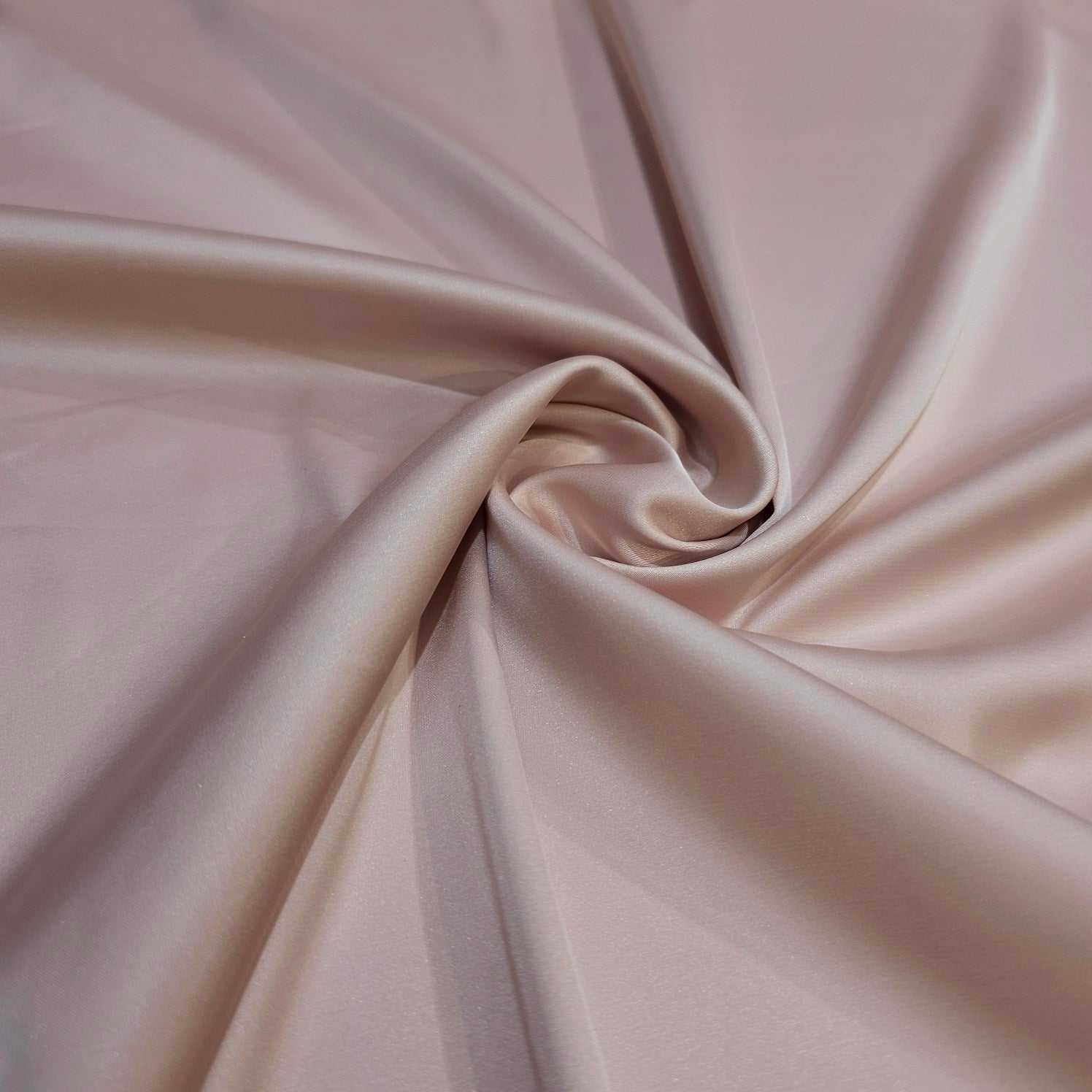 Blush Pink Imported Satin Fabric