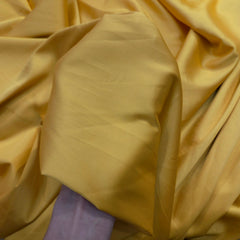 Mustard Yellow Imported Satin Fabric