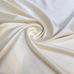 Ivory Imported Satin Fabric
