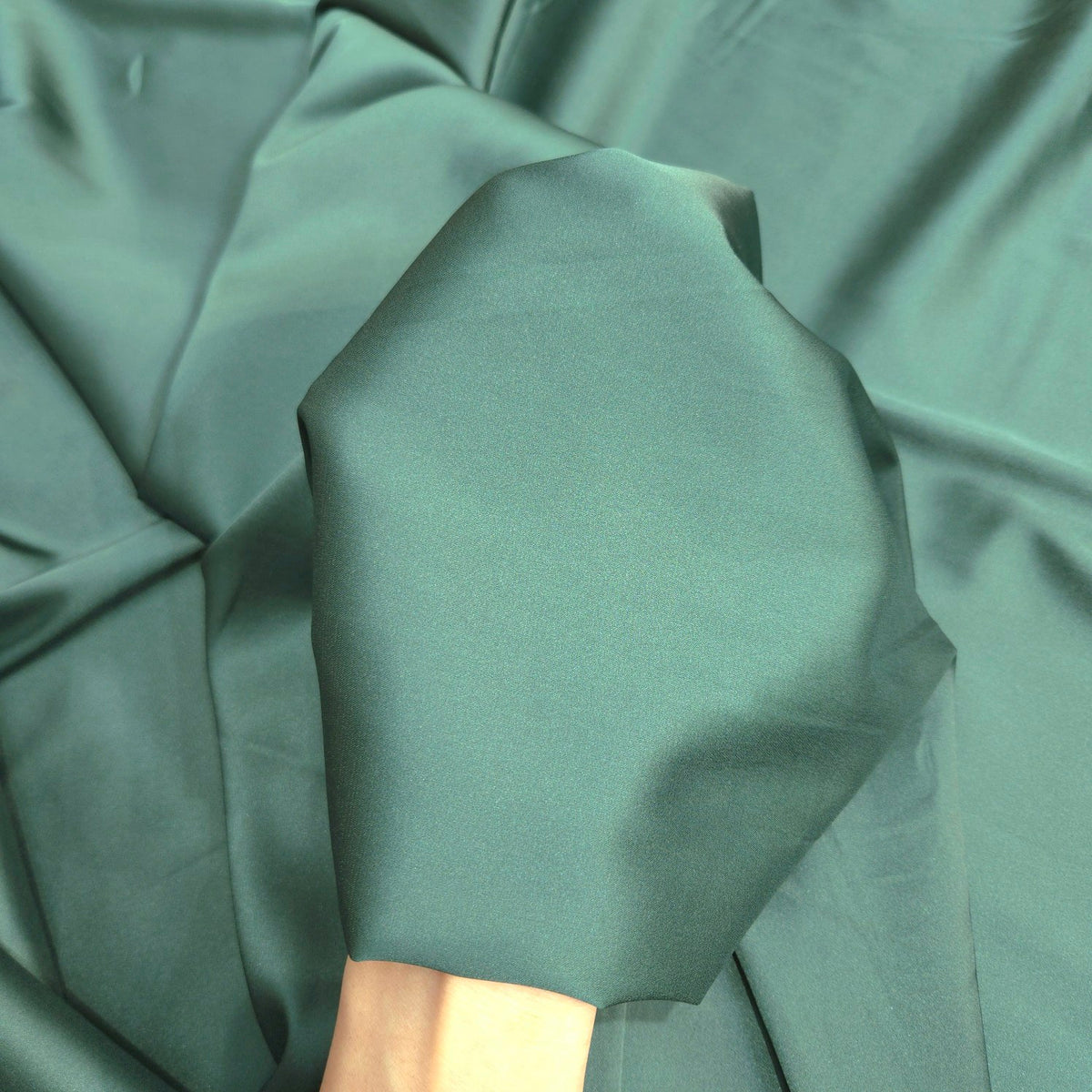 Light Green Imported Satin Fabric