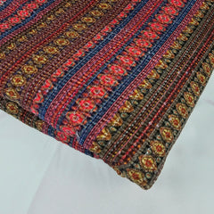 Reshmi Multiccolor Velvet Fabric with Sequins Work